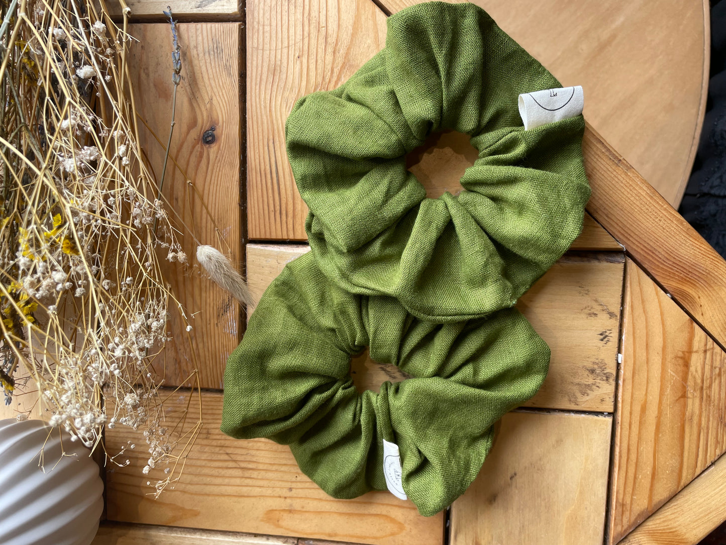 Matcha Latte Scrunchie