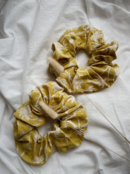 Sherbet Lemon Scrunchie