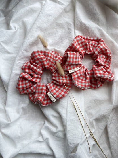 Strawberries and Cream Scrunchie