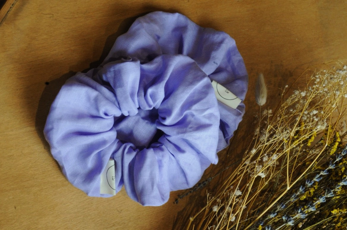 Parma Violet Scrunchie