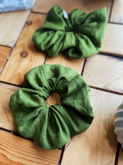 Matcha Latte Scrunchie