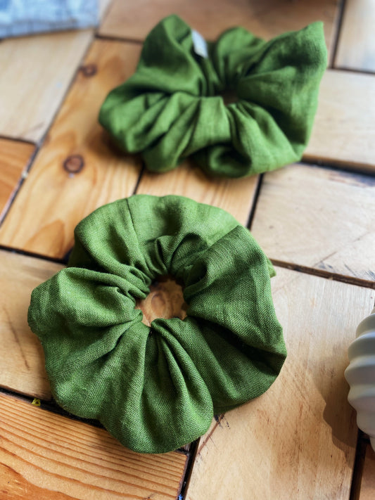 Matcha Latte Scrunchie